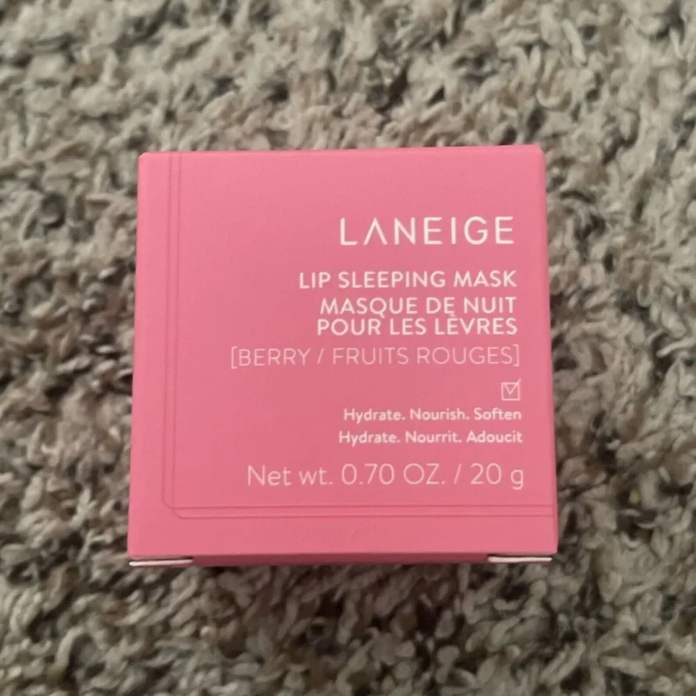 Laneige Lip Sleeping Mask - 20g (Berry) NEW - Picture 2 of 6